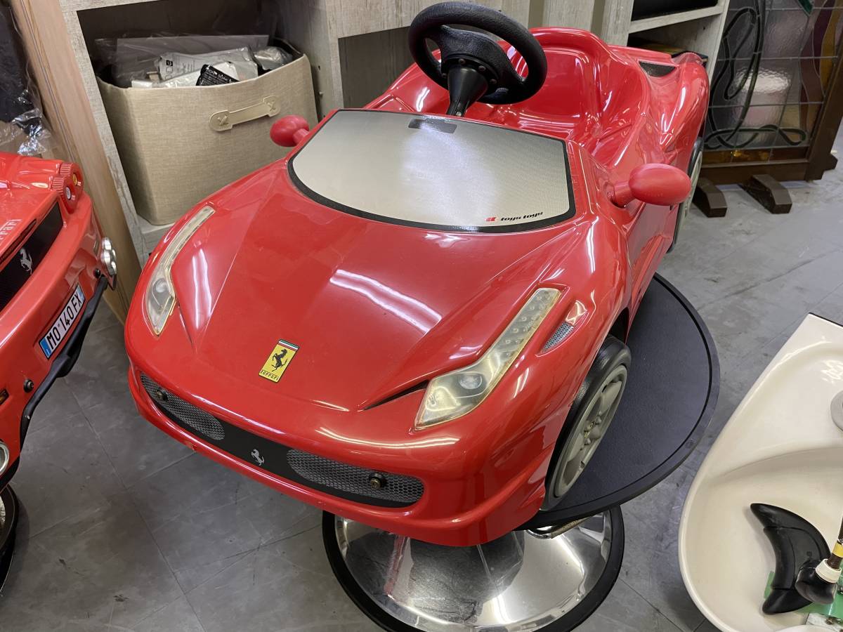 美容室！必見☆フェラーリ カットチェア！子供用カット椅子♪！458イタリア！！キッズ専用！！