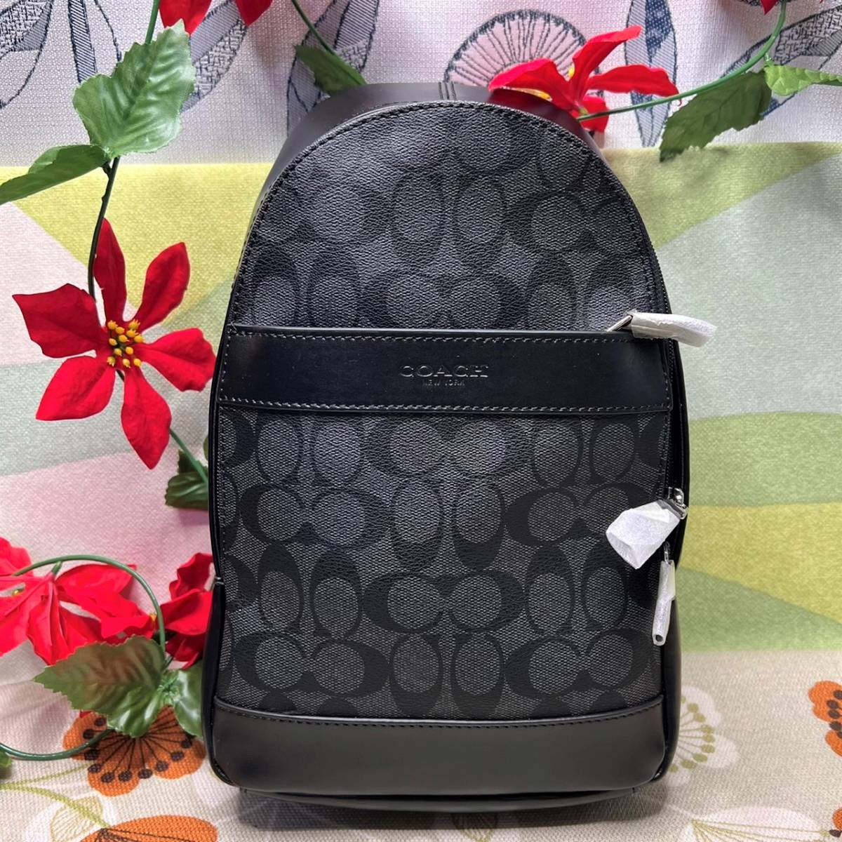 COACH コーチ ボディバッグ メンズ シグネチャー メッセンジャー