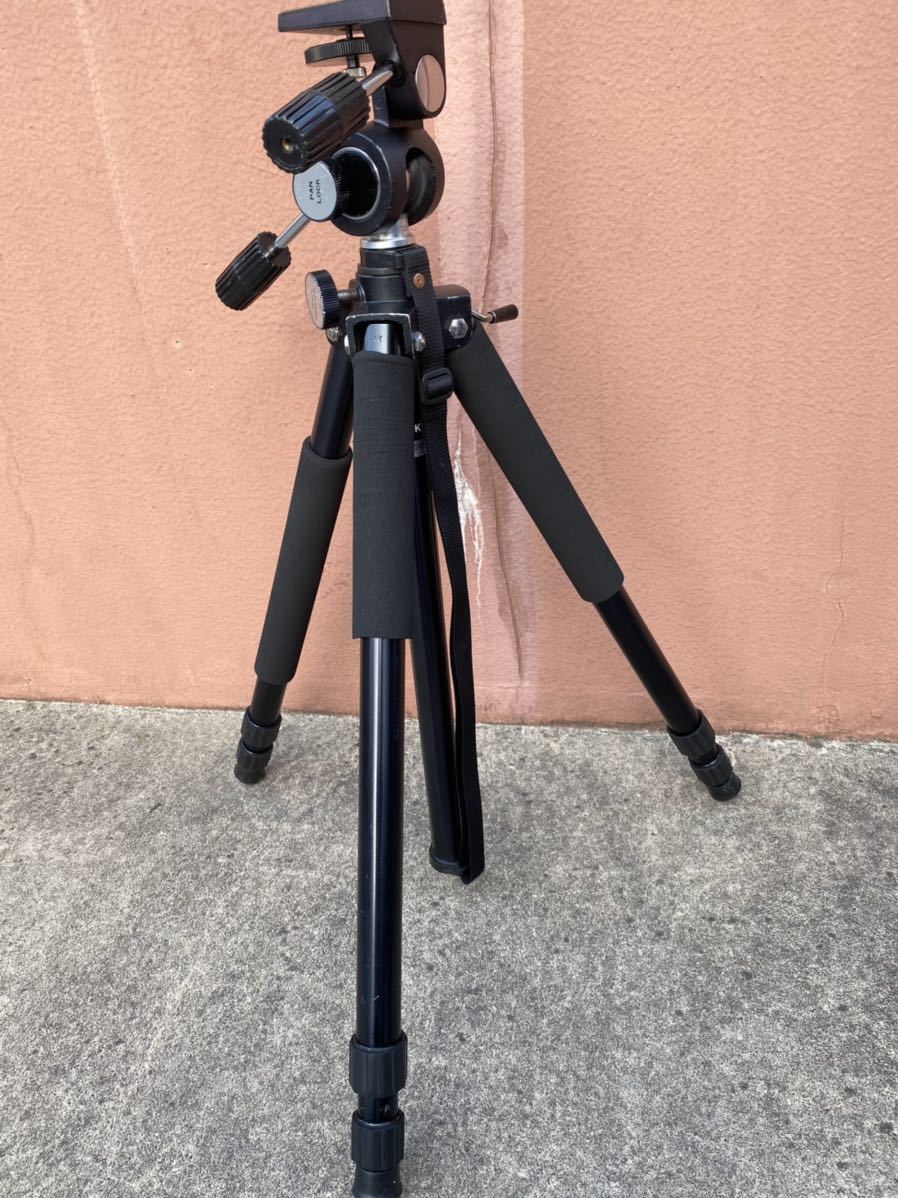 HUSKY(ハスキー) 3段三脚 ヘッド一体型・格安出品!! kemah.bandung.go.id
