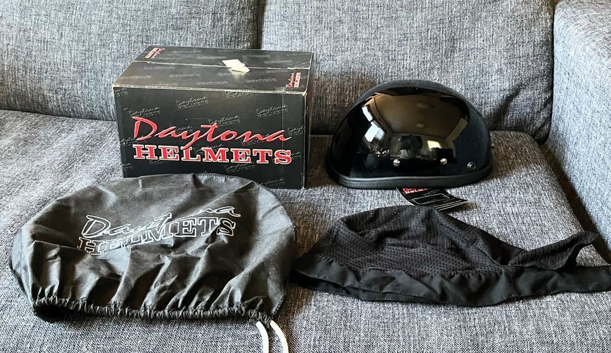 DAYTONA HELMETS デイトナヘルメット　EAGLE W/SNAPS 新品 size XL バイクヘルメット　ハーレー等に