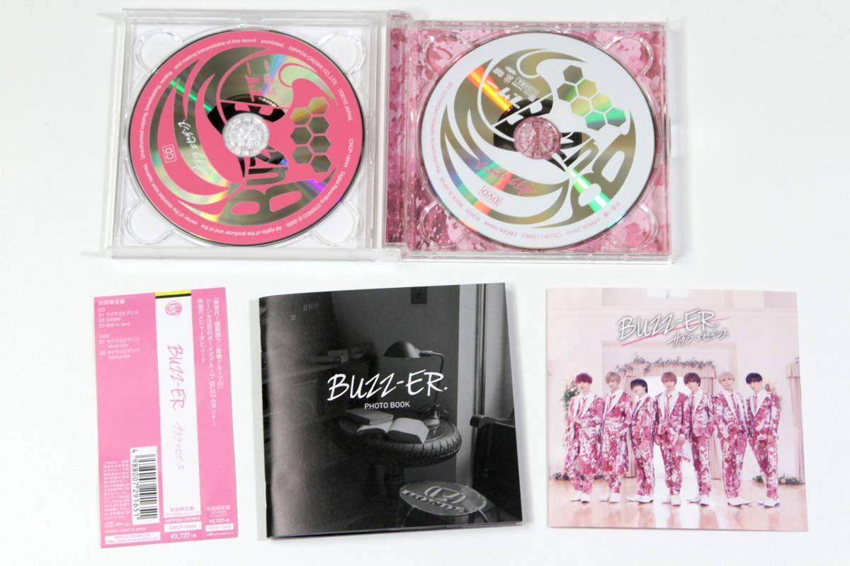 BUZZ-ER. ブザー■初回限定盤DVD付CD【サクラエビデンス】_画像2