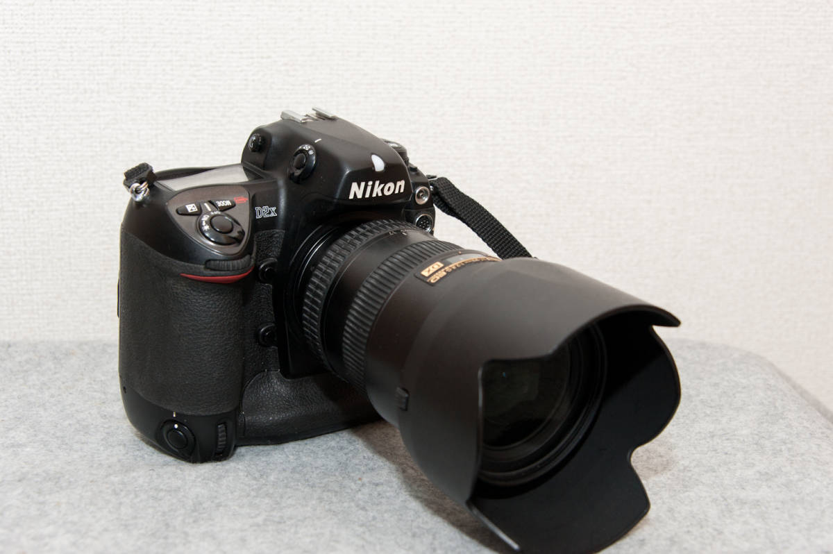 Nikon ニコン D2X　AF-S 17-55 2.8 G ED DX付き　取説・バッテリー・充電器あり　動作確認済み_画像2