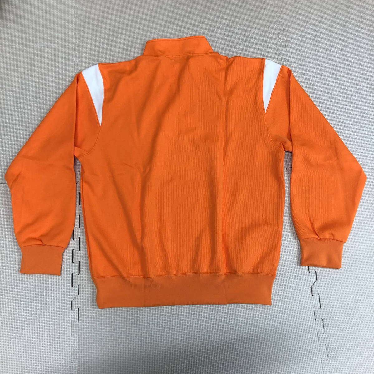 新品) 【宮城県 金剛沢小学校】 ジャージ 長袖 /120/オレンジ 新品) 【宮城県 金剛沢小学校】 ジャージ 長袖 /120/オレンジ