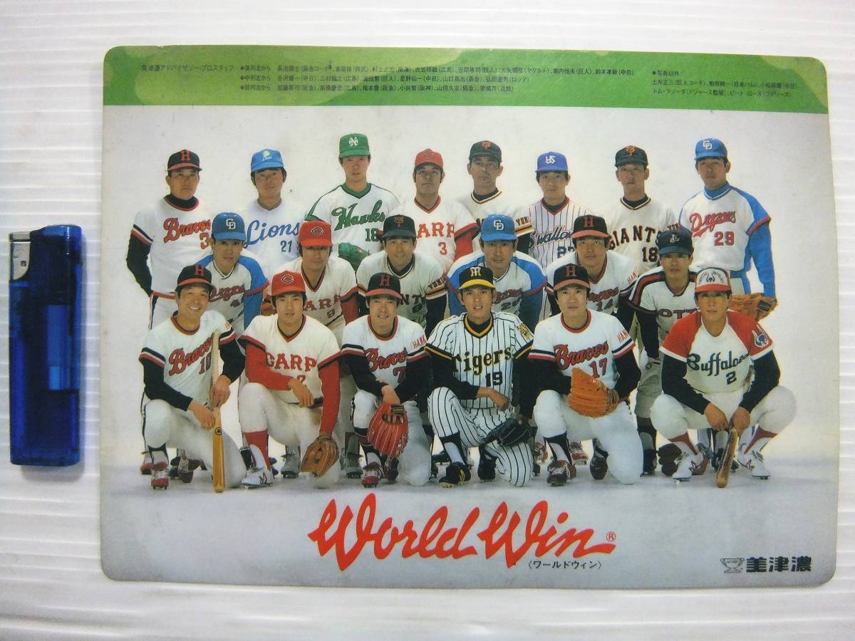 Yahoo!オークション - 当時物 ミズノ ワールドウィン プロ野球 Yahoo!オークション - 当時物 ミズノ ワールドウィン プロ野球