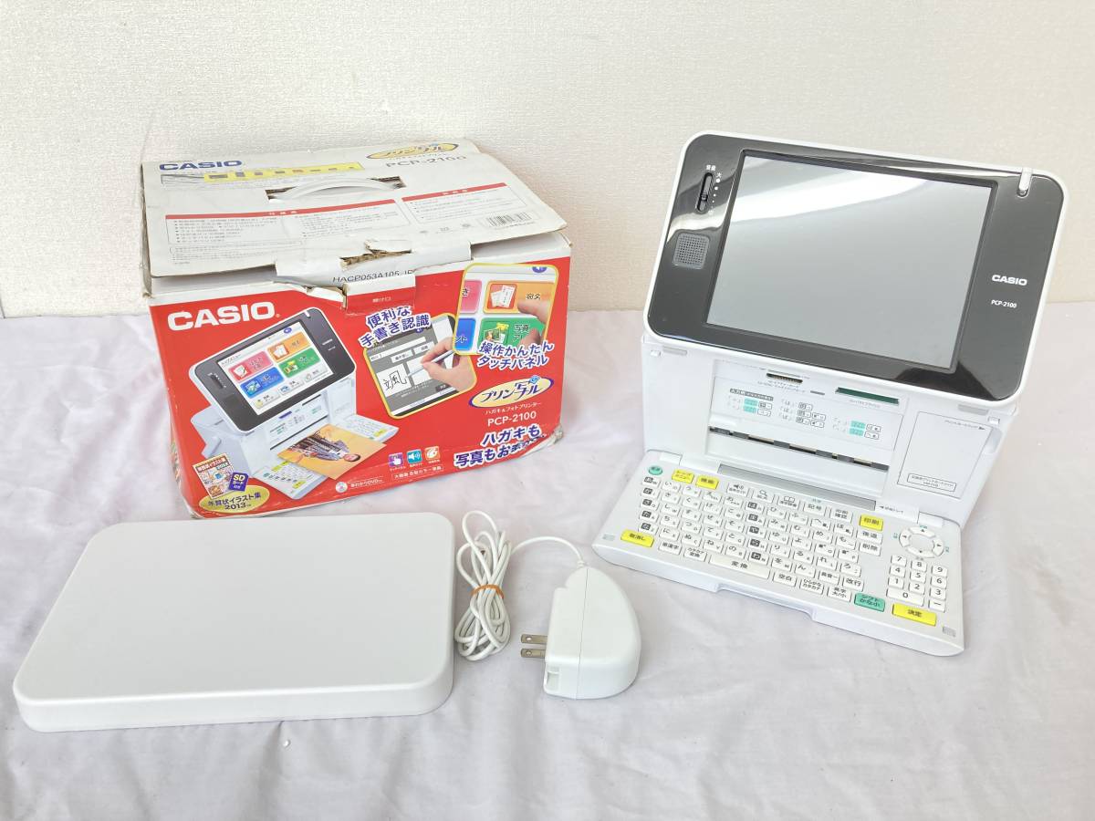 IE19 S CASIO カシオ ハガキプリンター PCP-2100 フォトプリンター 