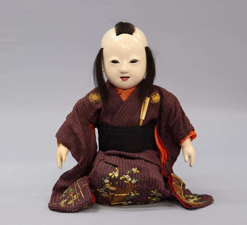 Yahoo!オークション - □即決□ 江戸時代 三つ折れ人形 36cm □ 市松人形