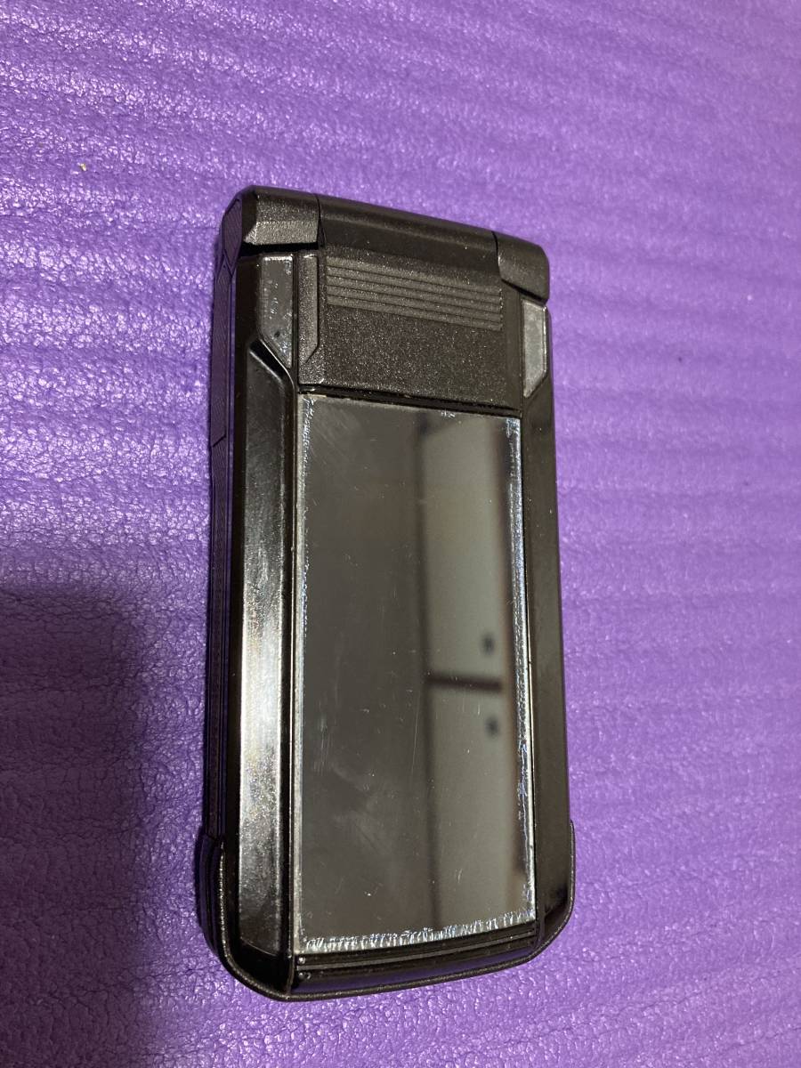 ドコモ FOMA PRIME series NEC N-03C ブラック 耐衝撃 防水 中古良品