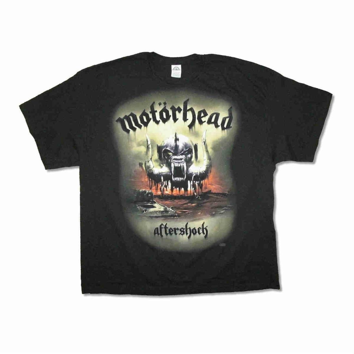 Motorhead バンドTシャツ モーターヘッド Aftershock BLK S_画像1
