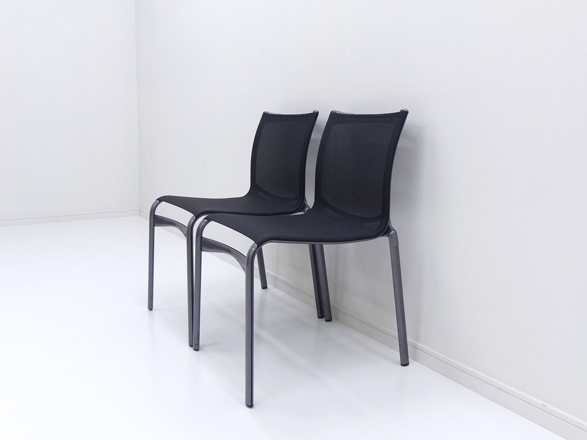 Cassina ixc ALIAS「HIGHFRAME/ハイフレーム」スタッキングチェア 2脚