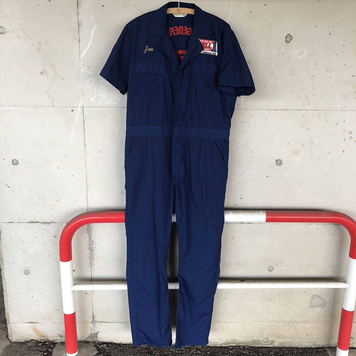 最終決算EVISU エヴィス つなぎ オーバーオール 40 作業服