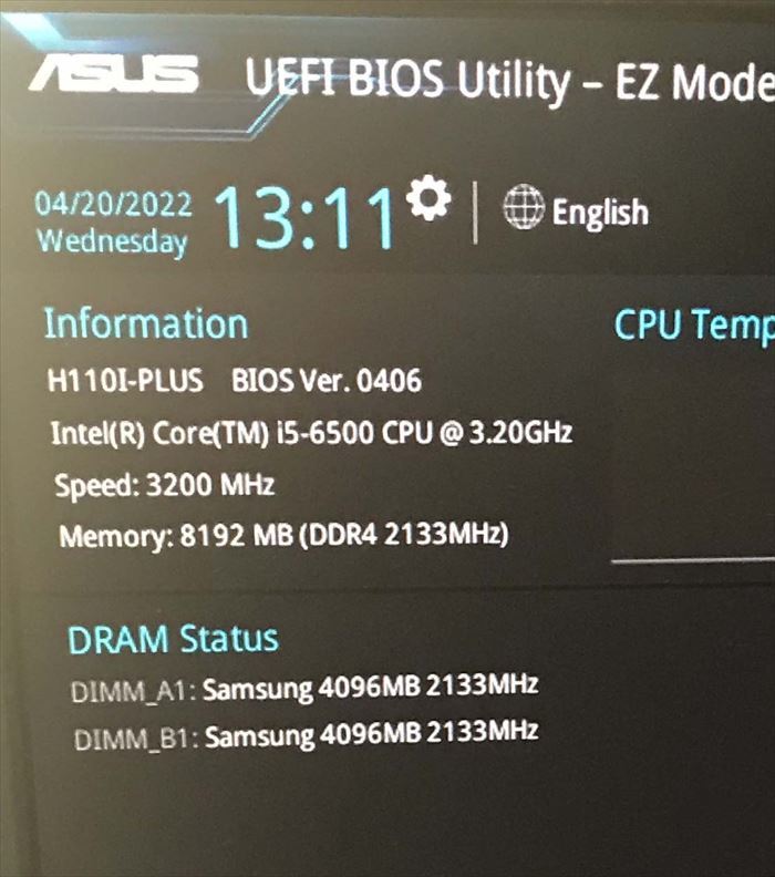 在庫セール☩ ヤフオク! - ASUS H110I-PLUS(LGA1151)・送料無料 豊富な好評
