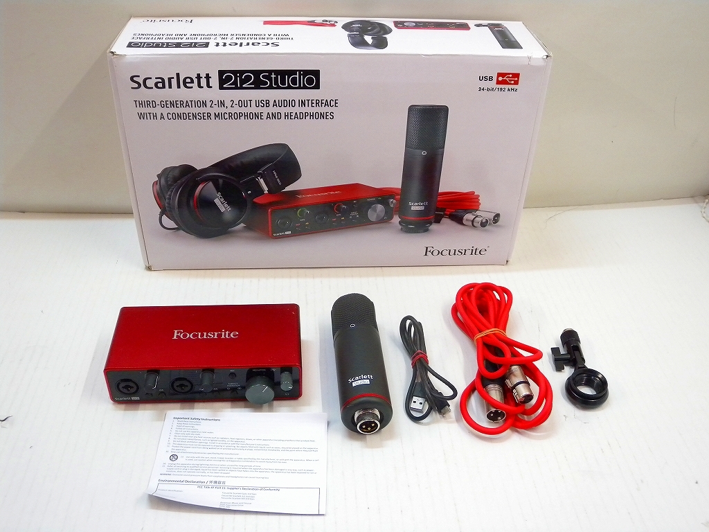 最大90%オフ! Focusrite フォーカスライト USBオーディオ
