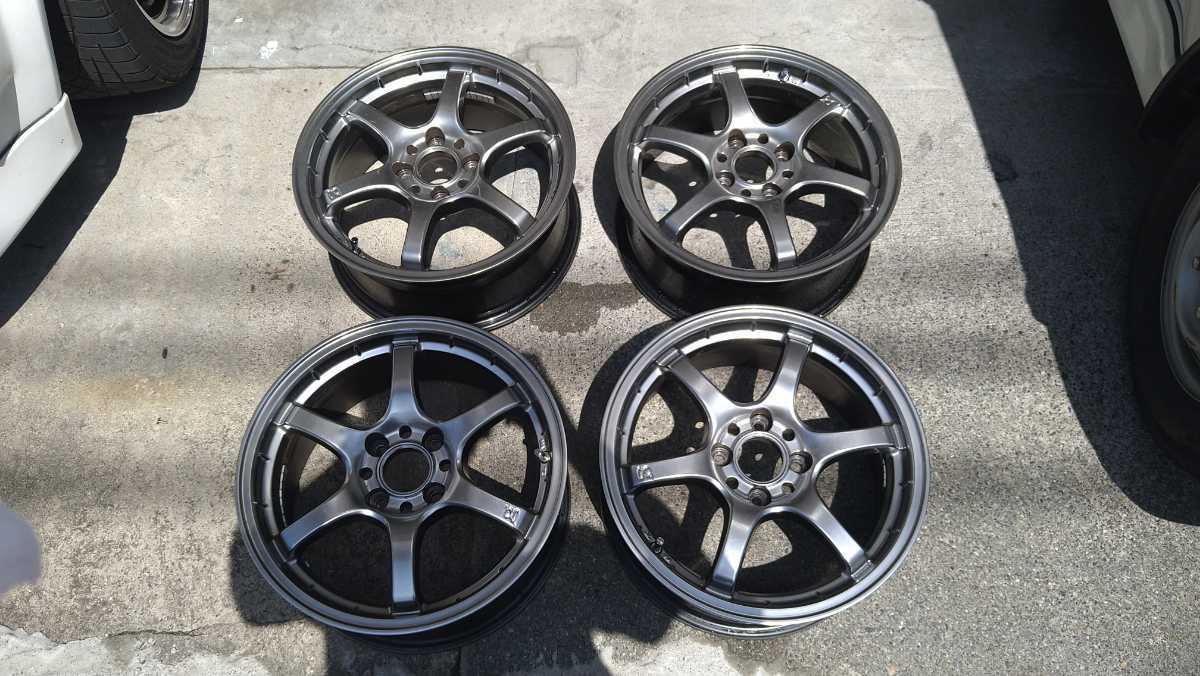 RAYS グラムライツ 57 maximum 15インチ 6.5j+38 PCD100 4H www.lram
