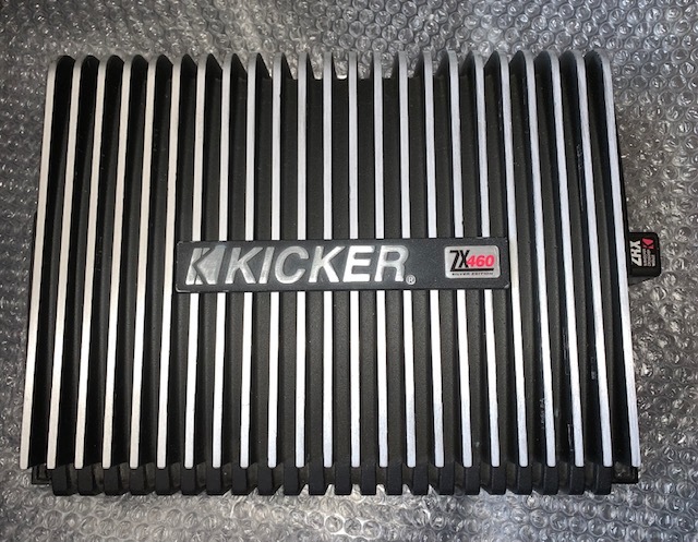 KICKER キッカー ZX460前期 30w×4ch レストア、オリジナルキープ KICKER キッカー ZX460前期 30w×4ch レストア、オリジナルキープ