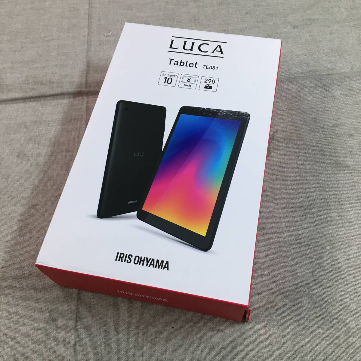 現状品 アイリスオーヤマ タブレット LUCA 8インチ Android 10 wi-fi 