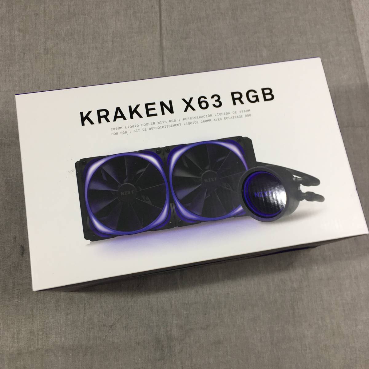 NZXT KRAKEN X63 RGB ホワイト 簡易水冷クーラー 通販
