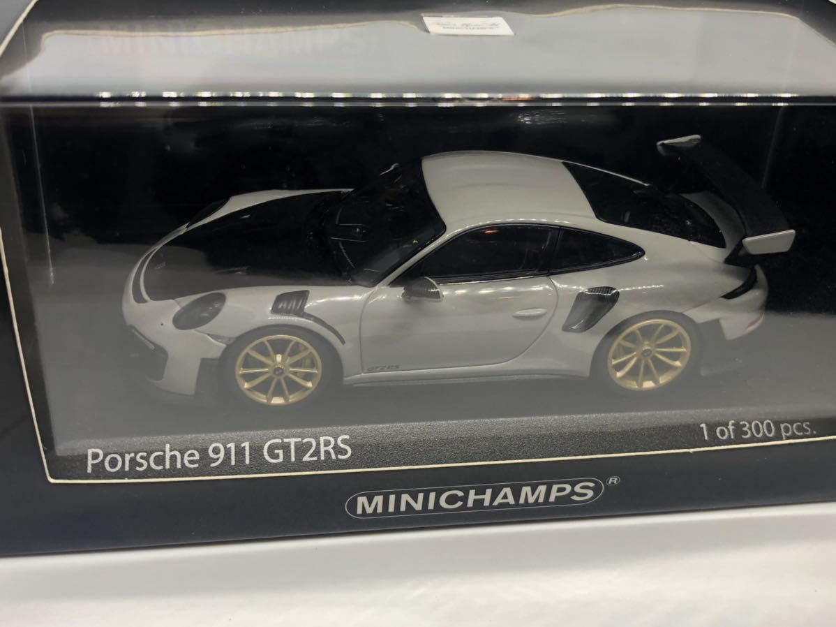 上品 ミニチャンプス 1/43 ポルシェ lim gold × GT-silver Minichamps シルバー GT2RS 991.2 911 乗用車