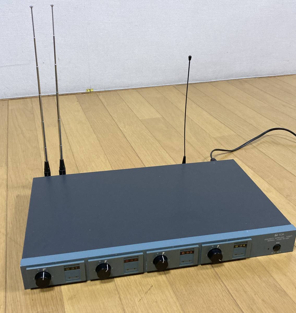 TOA ワイヤレスチューナー WT-850 マイクWM-1400