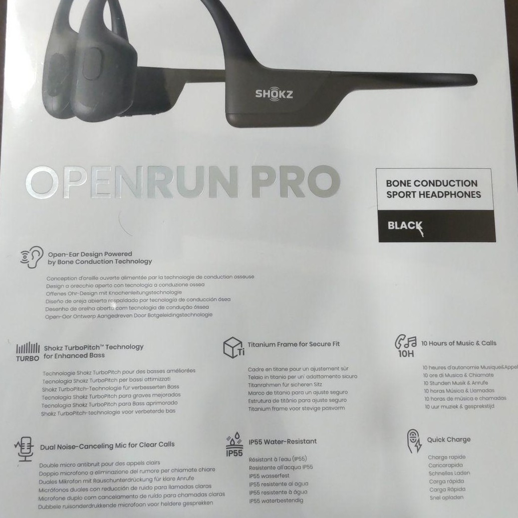 SHOKZ OpenRun PRO Black 新品未開封 イヤホン | isalex-afrique.com