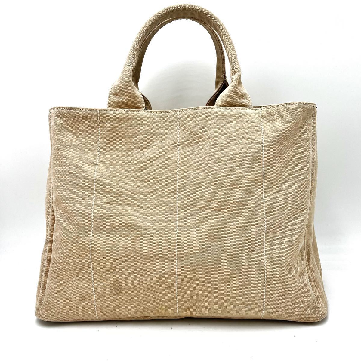 1円〜○希少デザイン○極美品○PRADA プラダ カナパ ブラックデニム