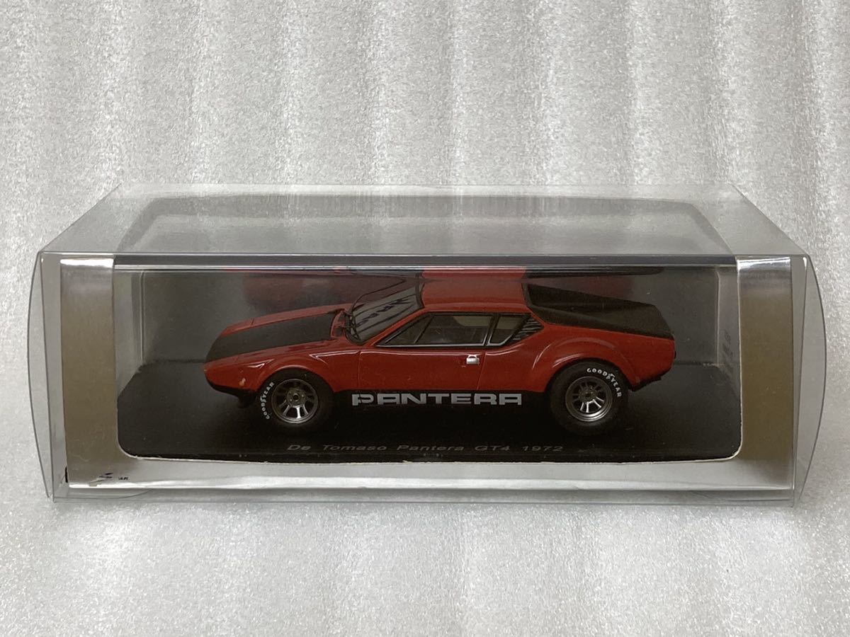 即決 スパーク Spark 1/43 デトマソ パンテーラ 1972 De Tomas Pantera GT4 レッド S0520 未使用品 少難有り 希少 絶版