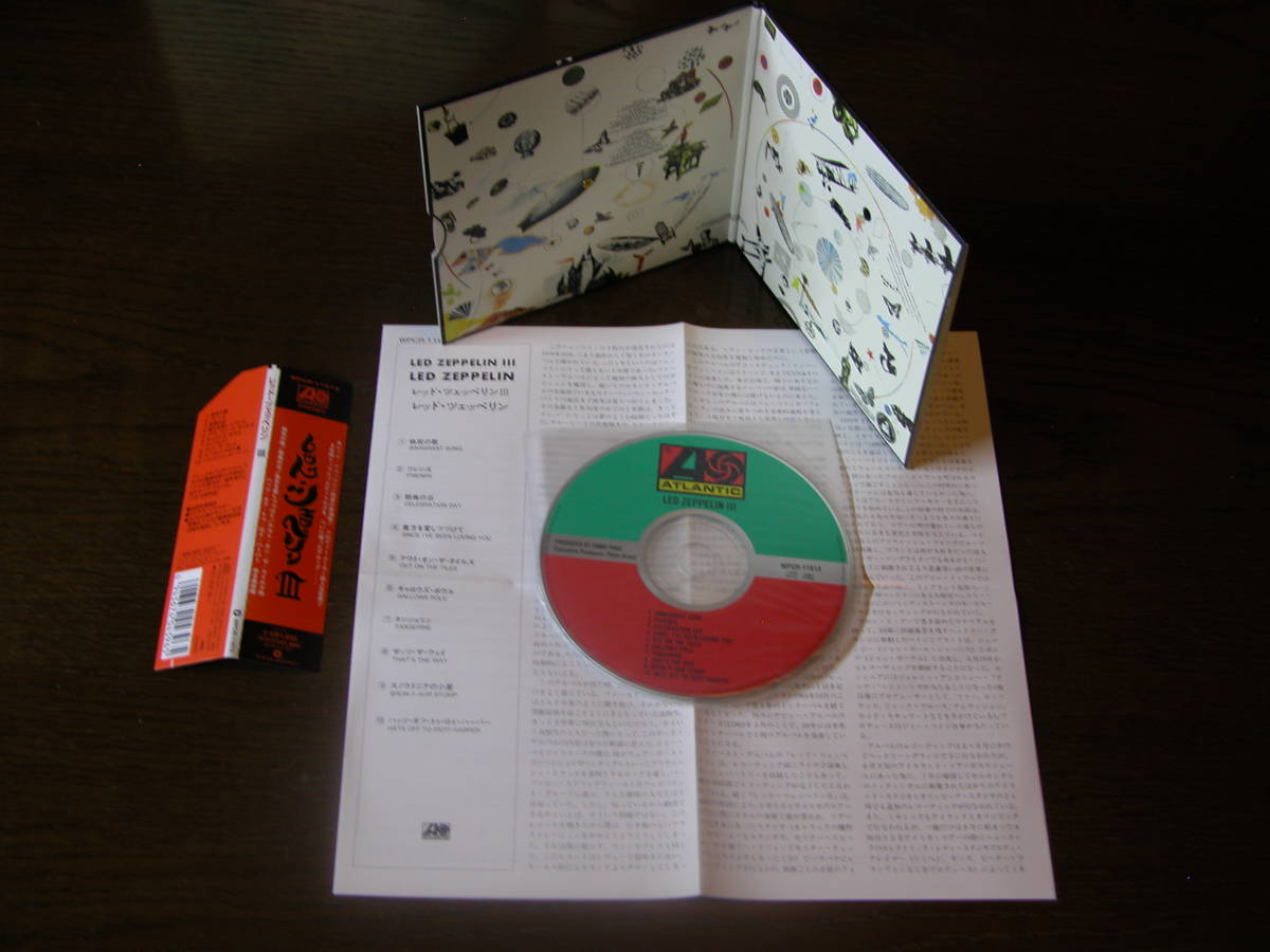◆【紙ジャケ CD 3枚セット! 】 LED ZEPPELIN　レッドツェッペリン / III,　CODA,　STROLL ON! / デジタルリマスター / 送料180円から ◆ _画像4