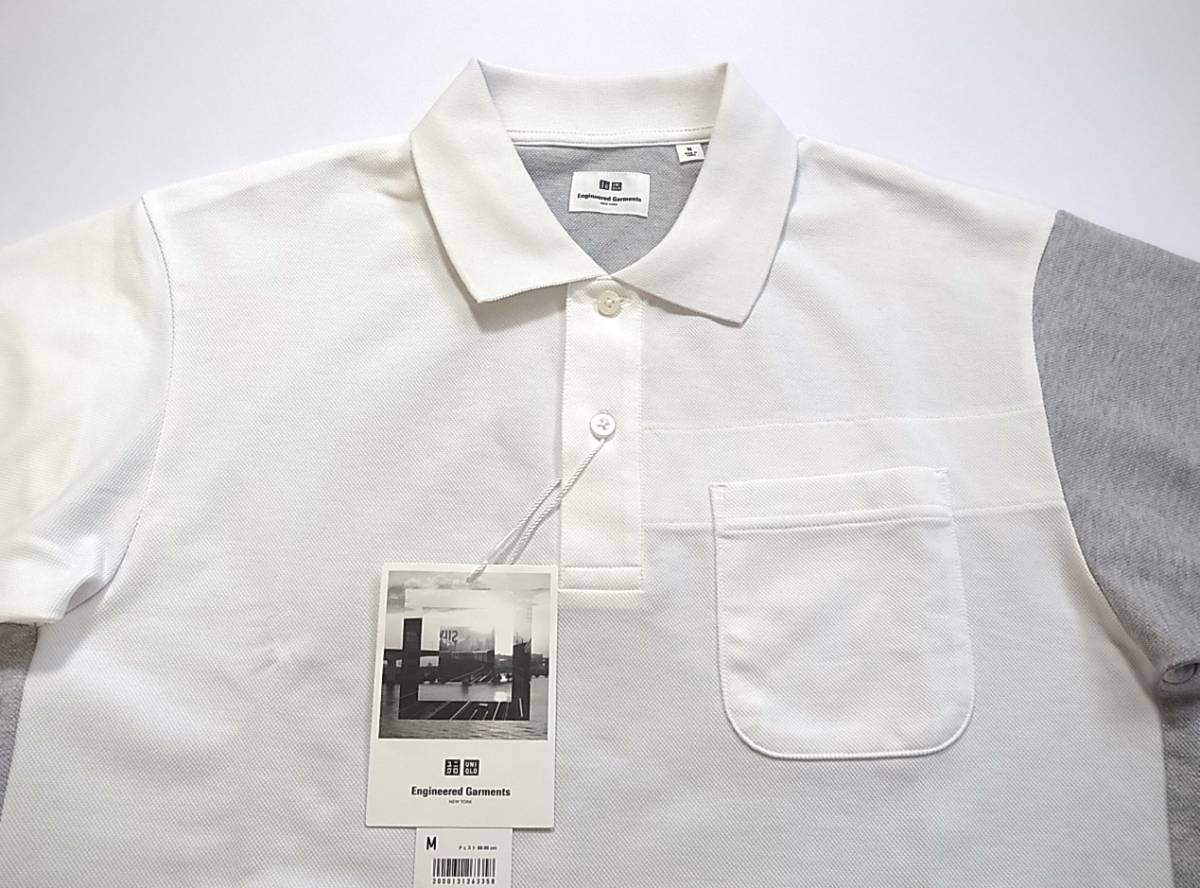 UNIQLO × Engineered Garments カラーブロック ポロシャツ sizeM