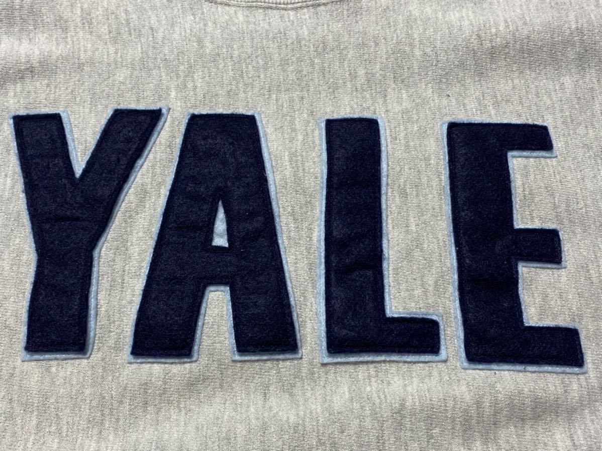 90's Champion リバースウィーブ YALE フェルトパッチ 90's Champion リバースウィーブ YALE フェルトパッチ
