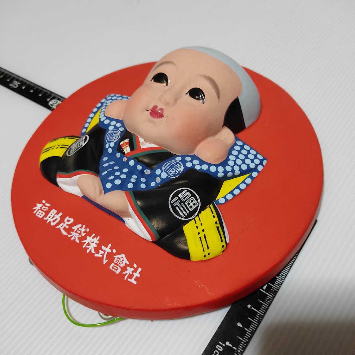 福助足袋 販促品 ノベルティ 置物 fukusuke 昭和 レトロ レア 珍品