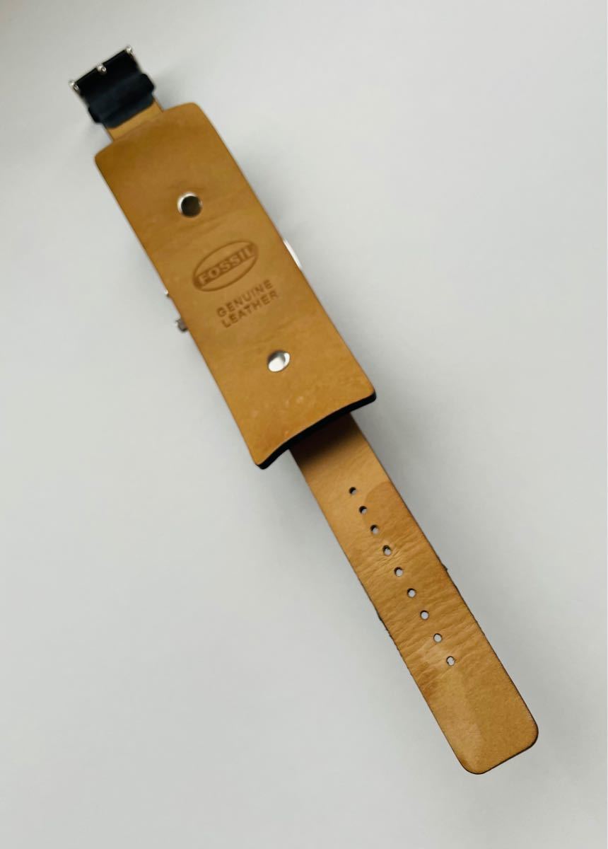 電池新品の美品】FOSSIL エルレガーデン細美武士さん着用モデル 電池新品の美品】FOSSIL エルレガーデン細美武士さん着用モデル