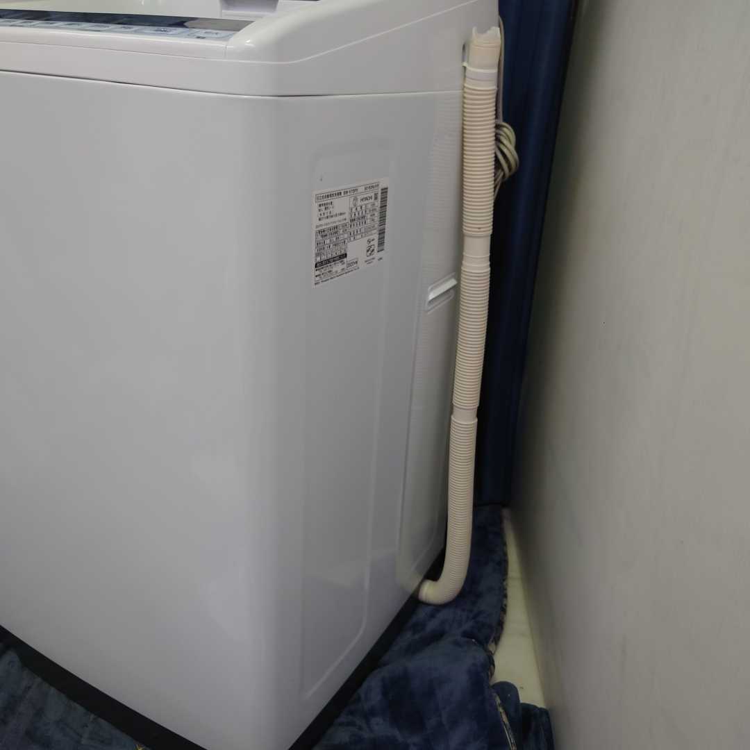 中古品 2020年製 日立 HITACHI 全自動洗濯機 BW-V70F ビートウォッシュ