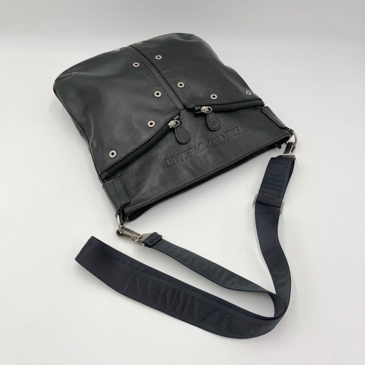 1円 極 EMPORIO ARMANI エンポリオアルマーニ メンズ ショルダーバッグ 1円 極 EMPORIO ARMANI エンポリオアルマーニ メンズ ショルダーバッグ
