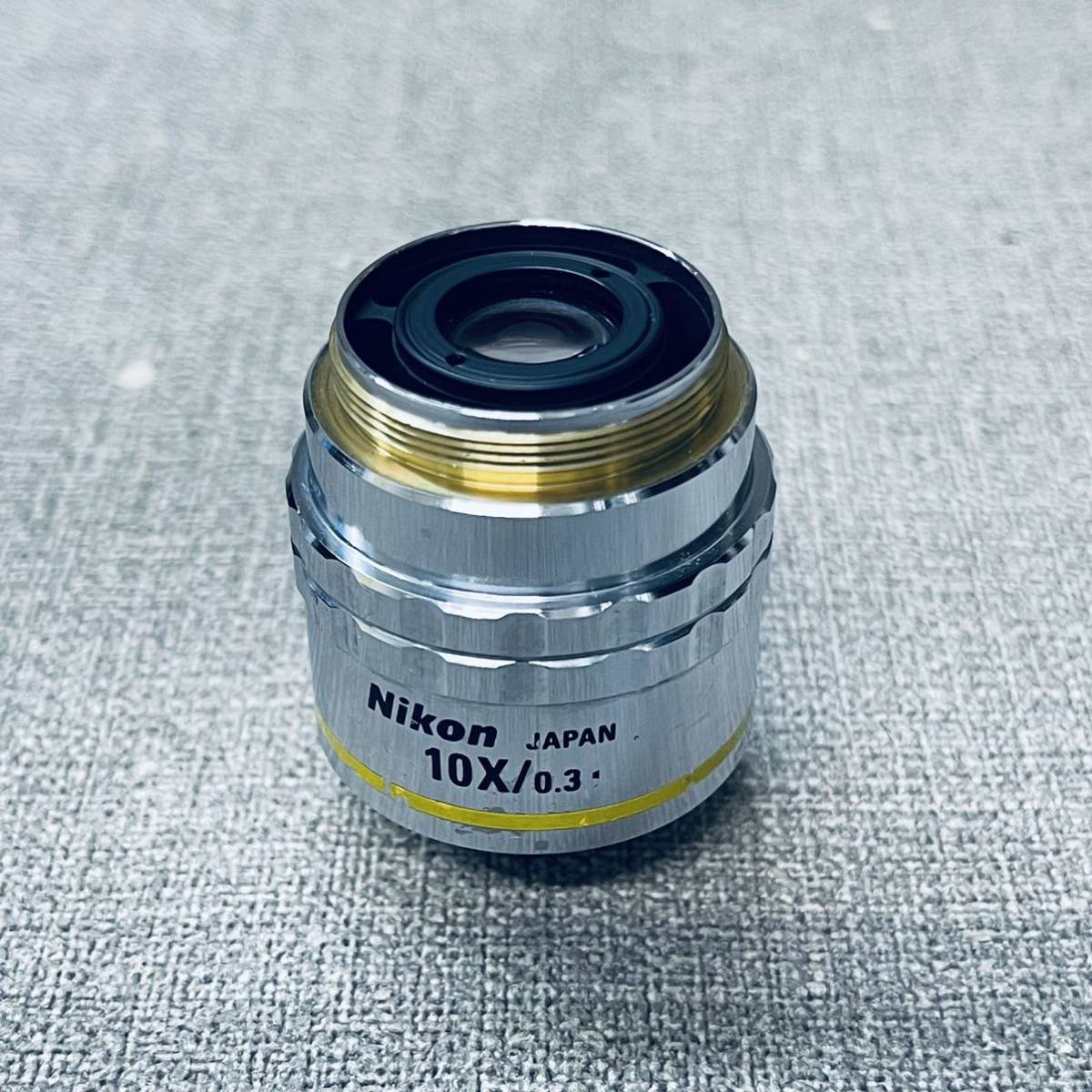 5-57☆ ニコン Nikon 10X/0.30 顕微鏡 対物レンズ CF Plan 10X 5-57☆ ニコン Nikon 10X/0.30 顕微鏡 対物レンズ CF Plan 10X