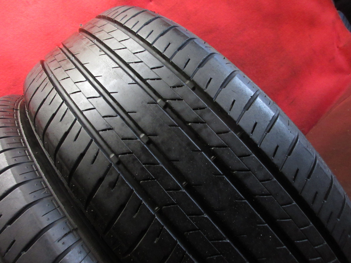 タイヤ 2本 235/55R18 ブリジストン デューラー DUELLER H/L 33 バリ山 溝アリ 送料無料★12309T_画像3