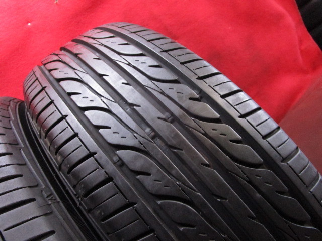 タイヤ 2本 205/65R15 ダンロップ ENSAVE エナセーブ EC 202 2019年 バリ バリ山 溝アリ 送料無料★11620T_画像3