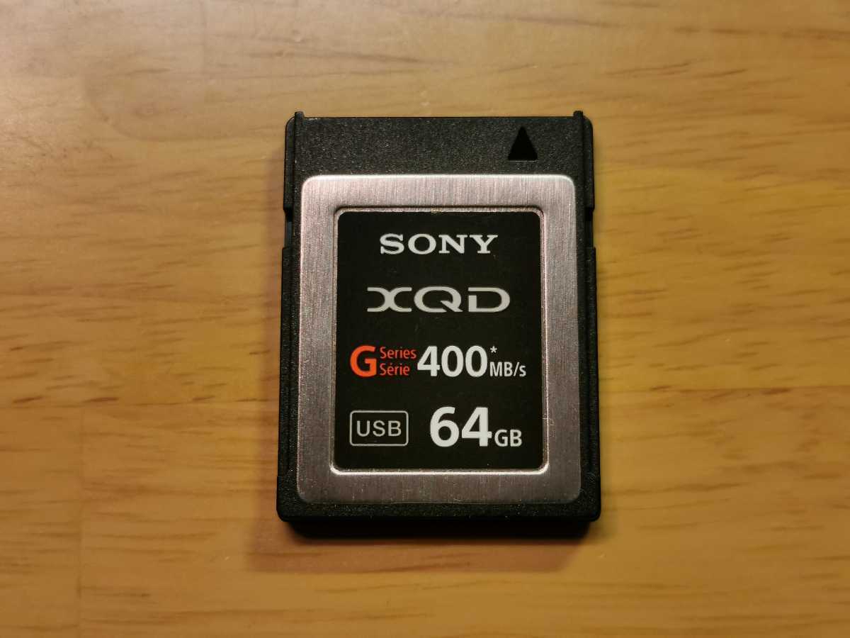 送料無料！SONY XQDメモリーカード QD-G64 64GB フォーマット済み