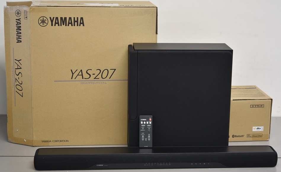 YAMAHA YAS-207 フロントサラウンドシステム サウンドバー