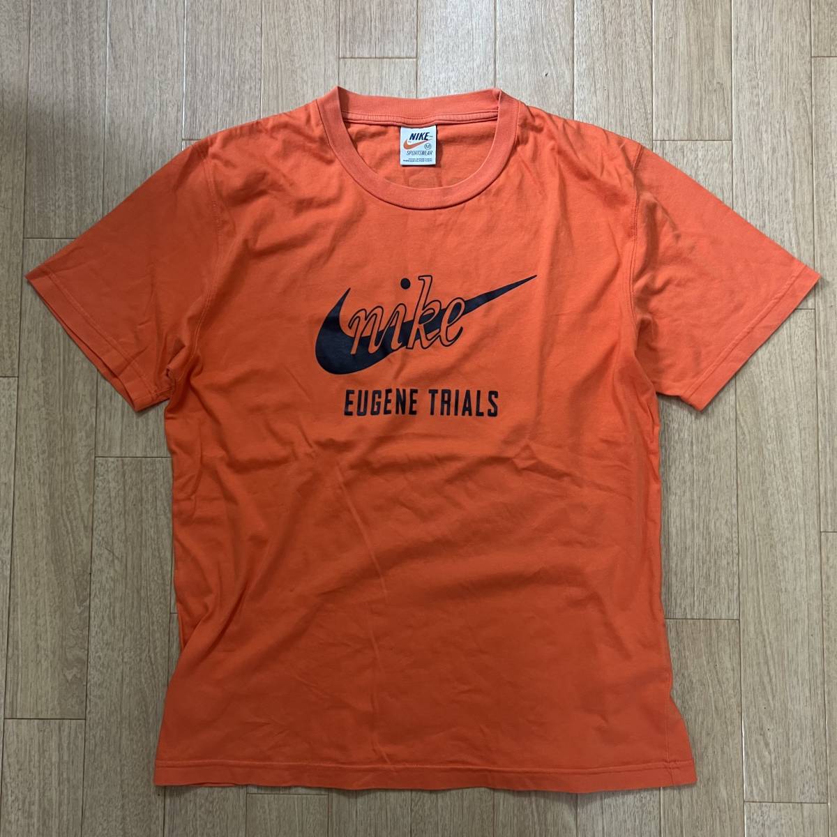 NIKE / 80s 復刻オレンジ TMタグ 筆記体ロゴ Tシャツ ポルトガル NIKE / 80s 復刻オレンジ TMタグ 筆記体ロゴ Tシャツ ポルトガル