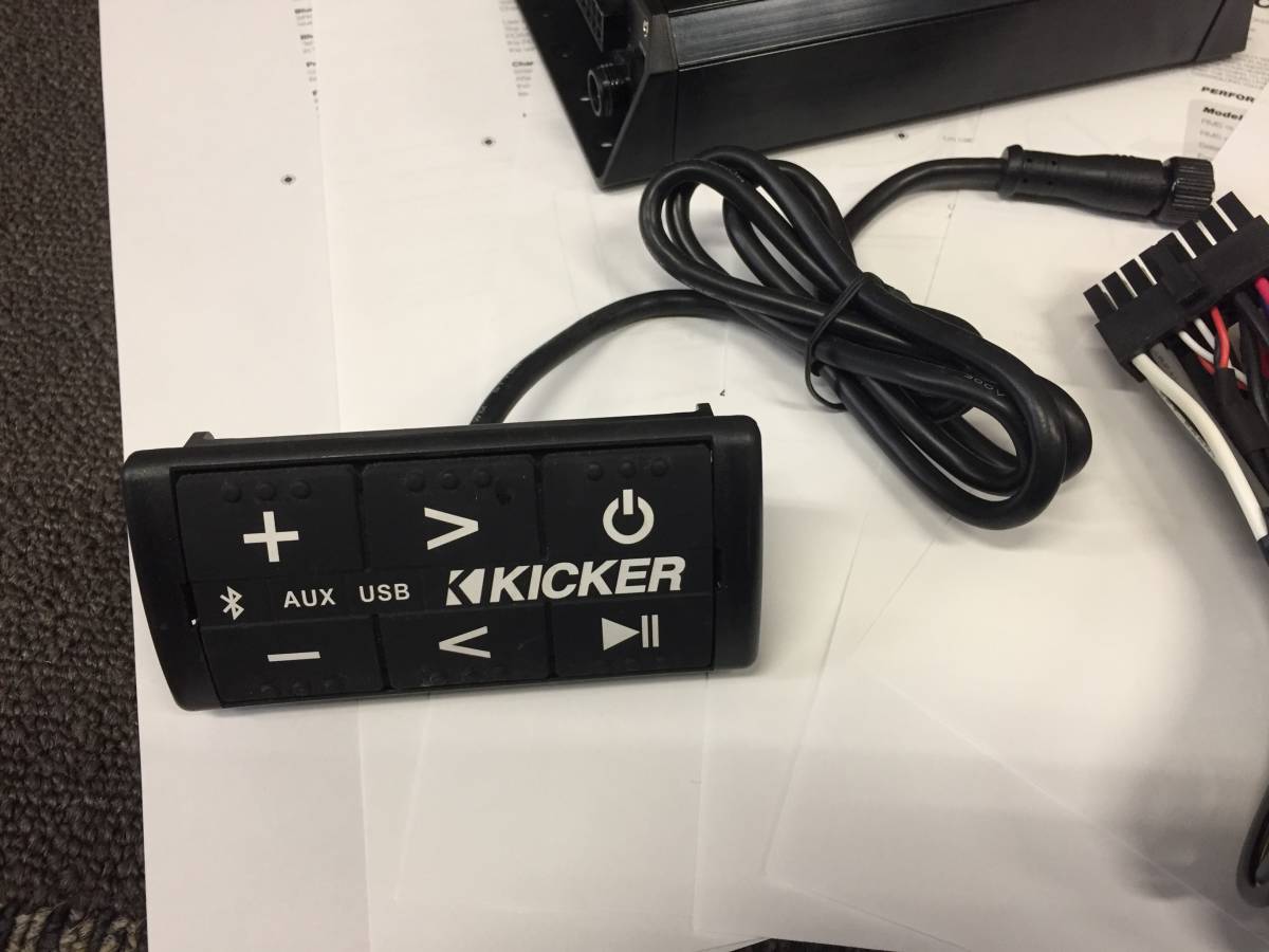 「★KICKER★ キッカー パワースポーツ PXiBT100.2 PXシリーズ 2chアンプ搭載 アンプコントローラー Bluetooth対応 ジェットスキー RXP RXT」の画像2