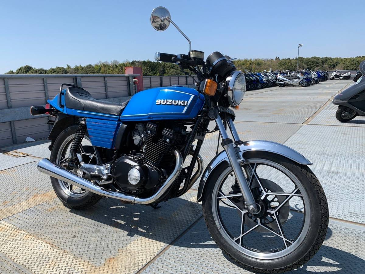 ヤフオク! - GSX400E ザリのバイクにゴキのエンジンの載せ替えです...