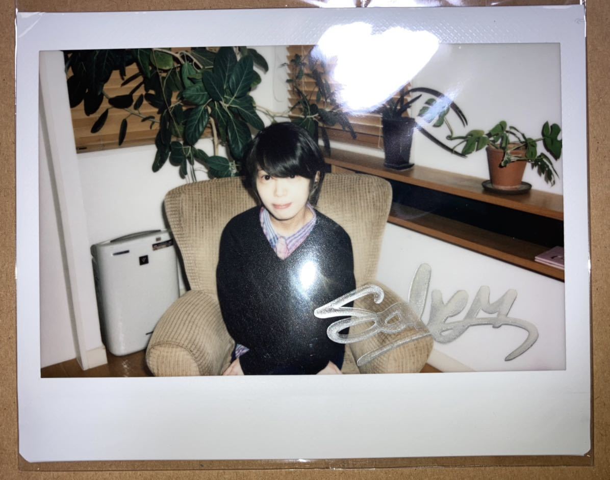 日本初の Salyu 直筆サイン入りポラロイド写真　当選品 Mr.Children 写真