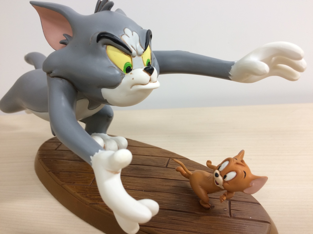 ワーナーブラザーズ トムとジェリー フィギュア キャッチミー ワーナーブラザーズ トムとジェリー フィギュア キャッチミー