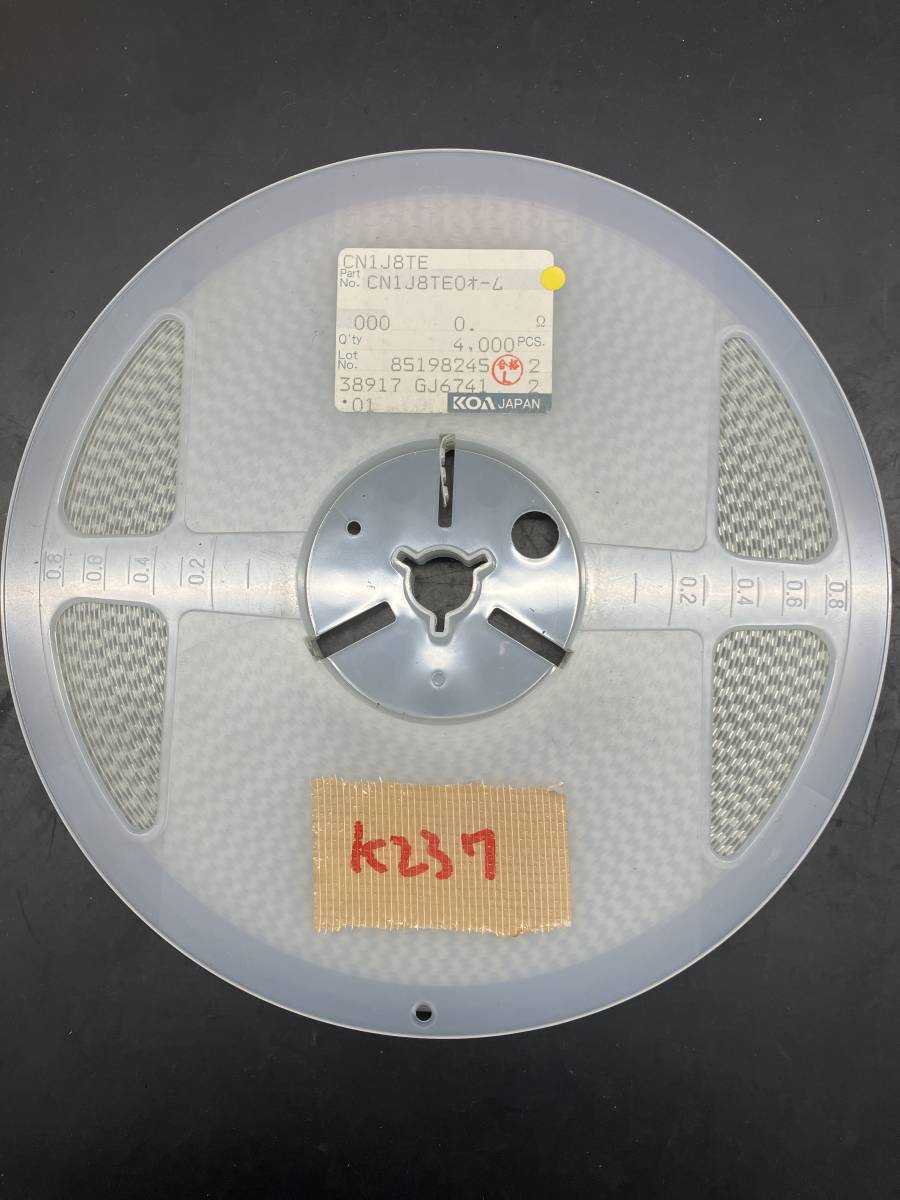 Yahoo!オークション - K237 KOA CN1J8TE 0Ω 1リール 4000個 固定抵抗 Yahoo!オークション - K237 KOA CN1J8TE 0Ω 1リール 4000個 固定抵抗