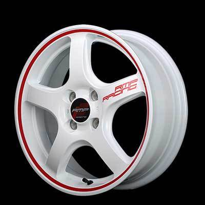 RMP RACING/R50 ギャランフォルティス(スポーツバック含む) CX4A/CY4A アルミホイール 1本【17×7.0J 5-114.3 INSET48 ブラック/リムRED】_画像3