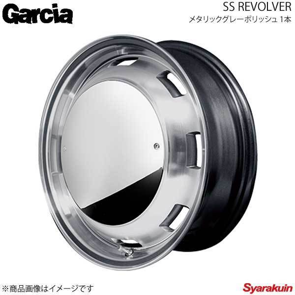 Garcia/CISCO MOON プレオプラス 350/360系 アルミホイール 1本 【14×4.5J 4-100 INSET45 メタリックグレーポリッシュ】_画像1