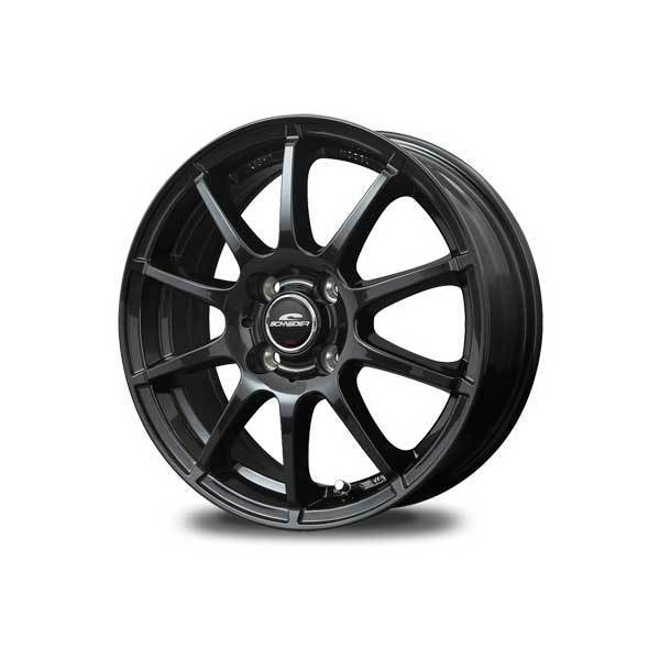 SCHNEIDER/StaG ロードスター ND系 アルミホイール 1本 【15×5.5J 4-100 INSET45 ストロングガンメタ】_画像2