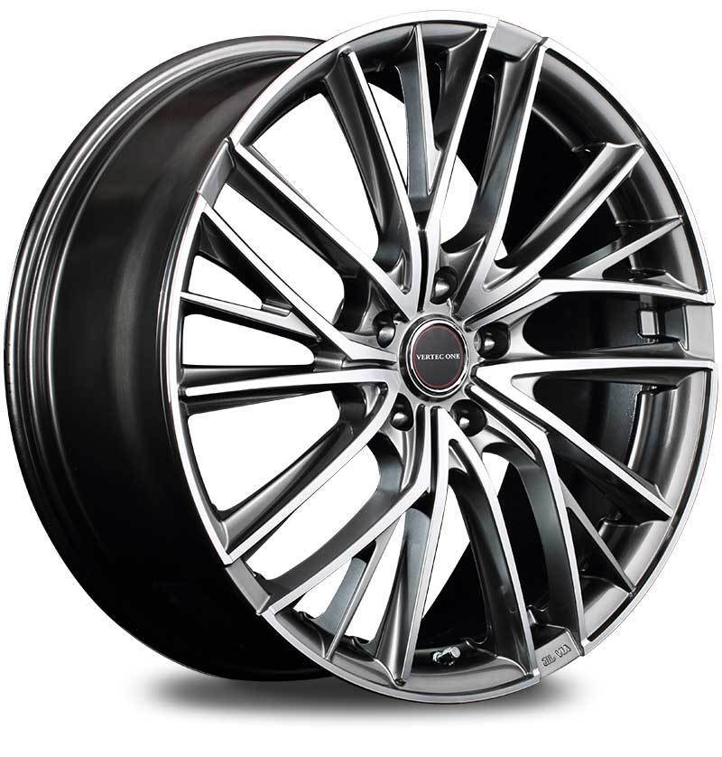 VERTEC ONE/VULTURE カルディナ 240系(GT-FOUR) アルミホイール 1本 【17×7.0J 5-100 INSET48 ハイパーシルバーポリッシュ】_画像3