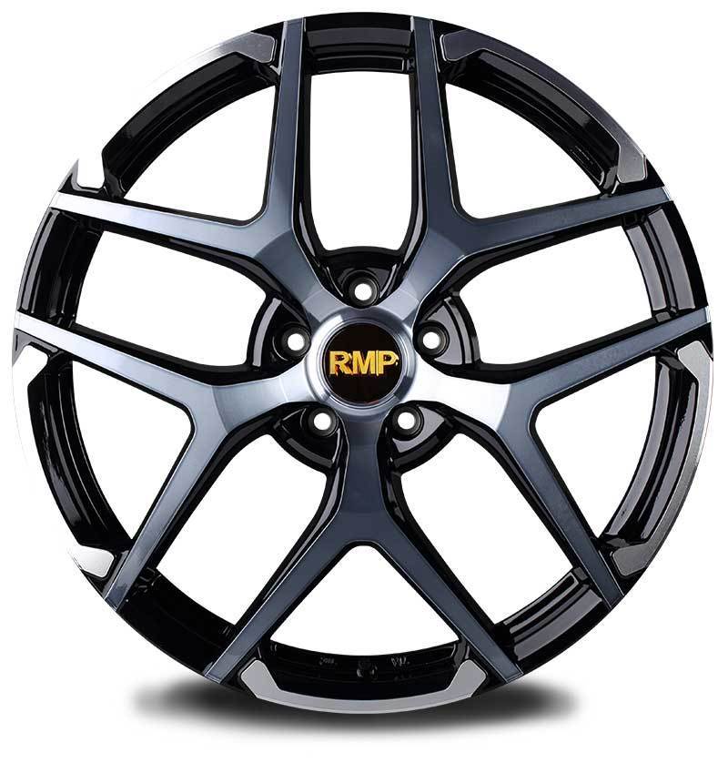 RMP/025FX ハリアー 60系後期(GR含む) アルミホイール1本【18×7.0J 5-114.3 INSET48 B-PO/ハイブリッドクリア/Silver(センターキャップ)】_画像2