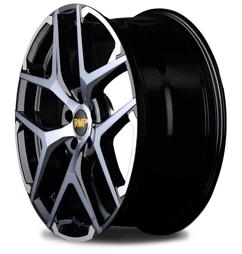 RMP/025FX ハリアー 60系後期(GR含む) ホイール4本セット【18×7.0J 5-114.3 INSET48 B-PO/ハイブリッドクリア/Gold(センターキャップ)】_画像3