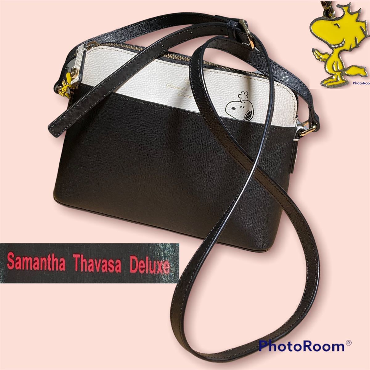 タバサ Samantha スヌーピー ショルダーバッグ XwPgp-m46433015500 Thavasa DX バッグ